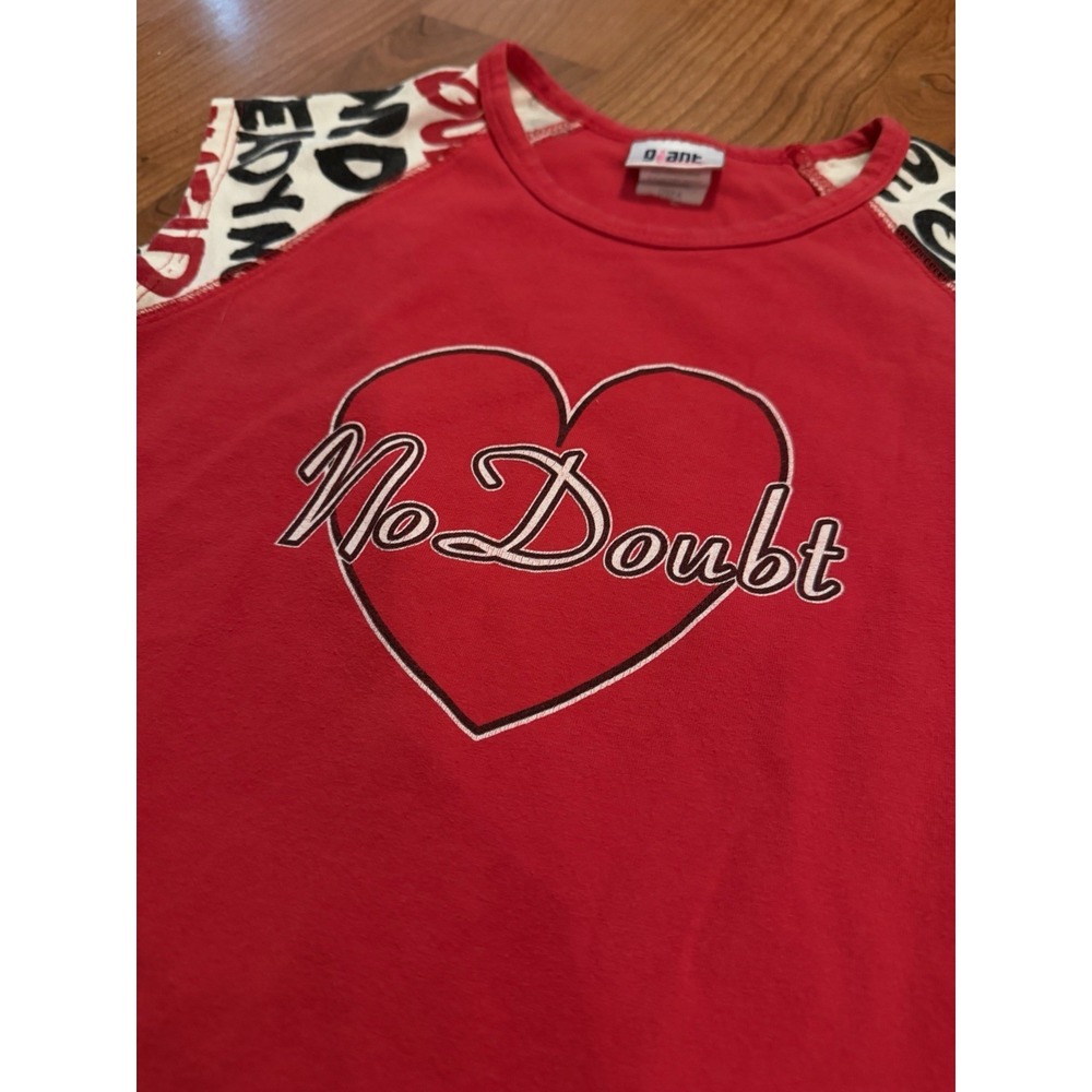 Vintage 2001 Concert Tour No Doubt Rock Steady Graphic Cap T-shirt One Size RED - Picture 3 of 16